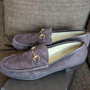 GUCCI SUEDE LEATHER SHOE